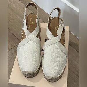 Tommy Bahama espadrille wedge sandals